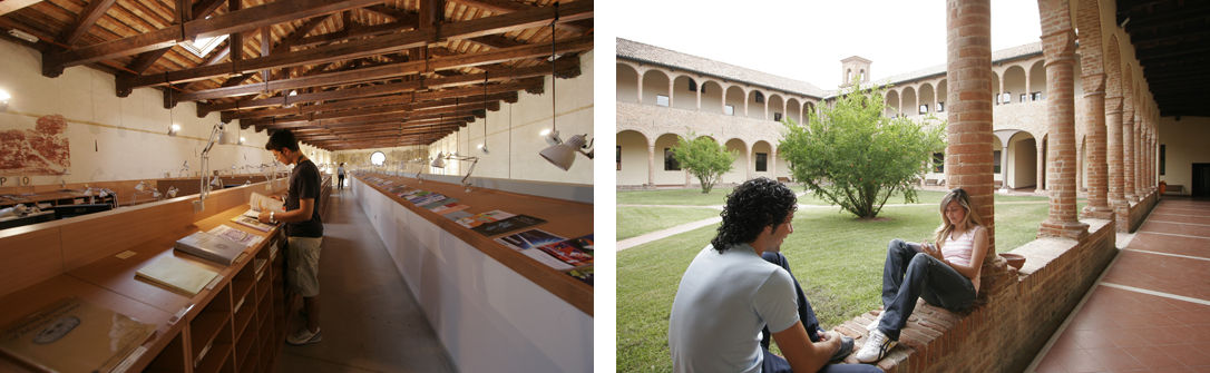 Biblioteca e Chiostro