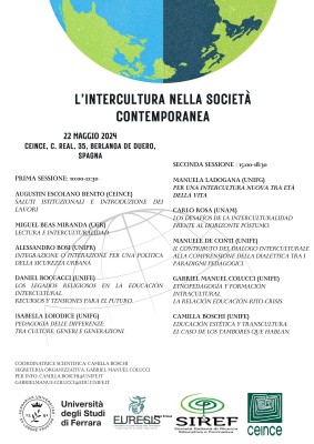 Convengo “L’intercultura nella società contemporanea”