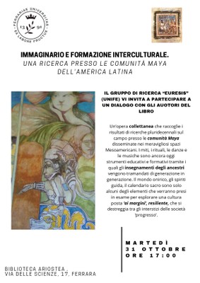 Presentazione del Libro "Immaginario e formazione interculturale"