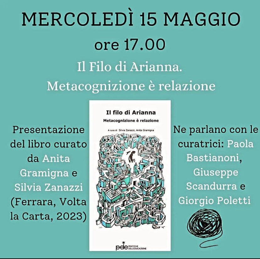 Presentazione Libro “Il filo di Arianna. Metacognizione è relazione” 